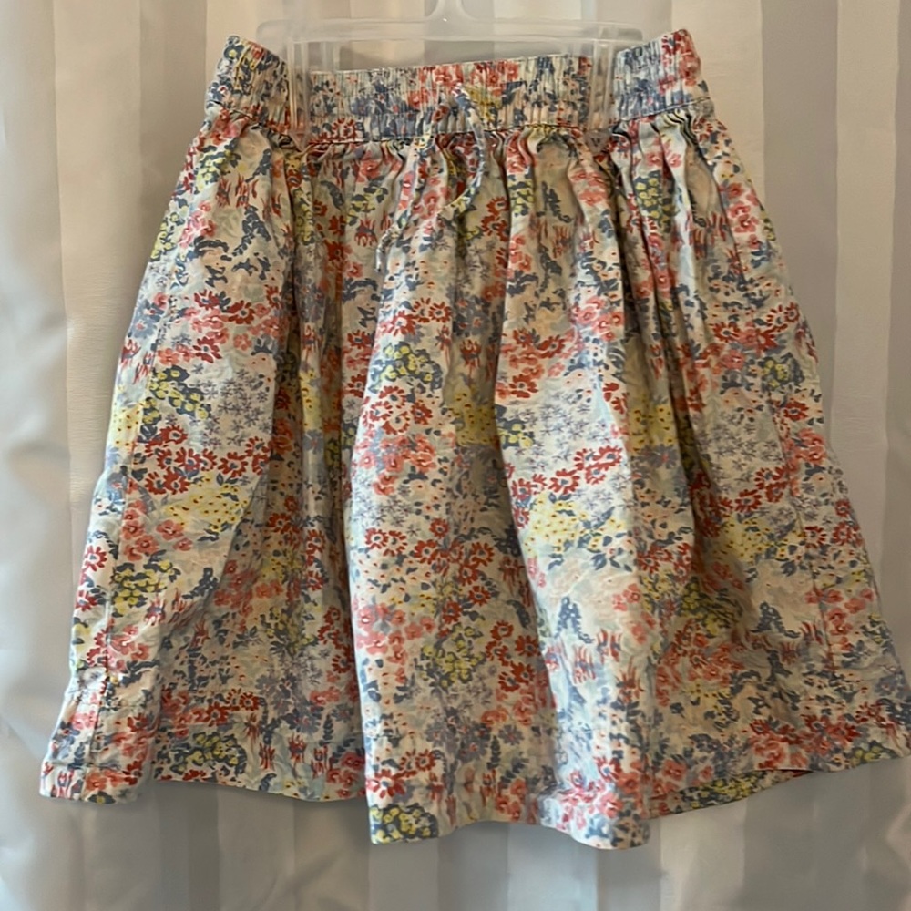 Tea floral twirl skirt